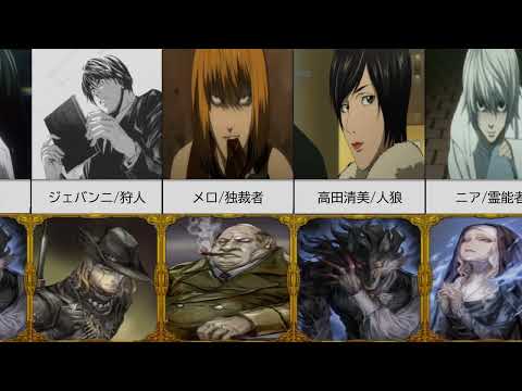 デスノートを人狼で例えると