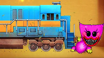 Kissy Missy vs Train | Kick The Buddy Android Gameplay Walkthrough (Android/IOS)