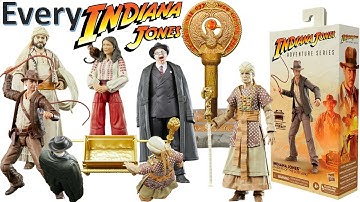 **see newer video** Every Indiana Jones Hasbro Action Figure Comparison List