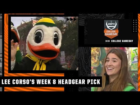 Lee Corso's headgear pick for UCLA vs. Oregon with Sabrina Ionescu | College GameDay