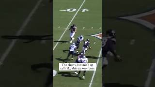 Caleb Williams had the funniest mic’d up moment 😂 #shorts #nfl #bears #calebwilliams