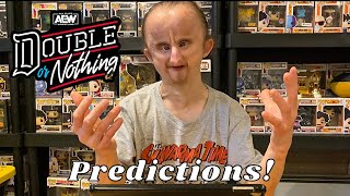 My AEW Double or Nothing 2022 Predictions!