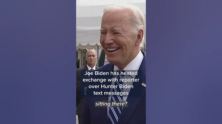 Joe Biden has heated exchange with reporter over Hunter Biden text messages #Shorts - DayDayNews