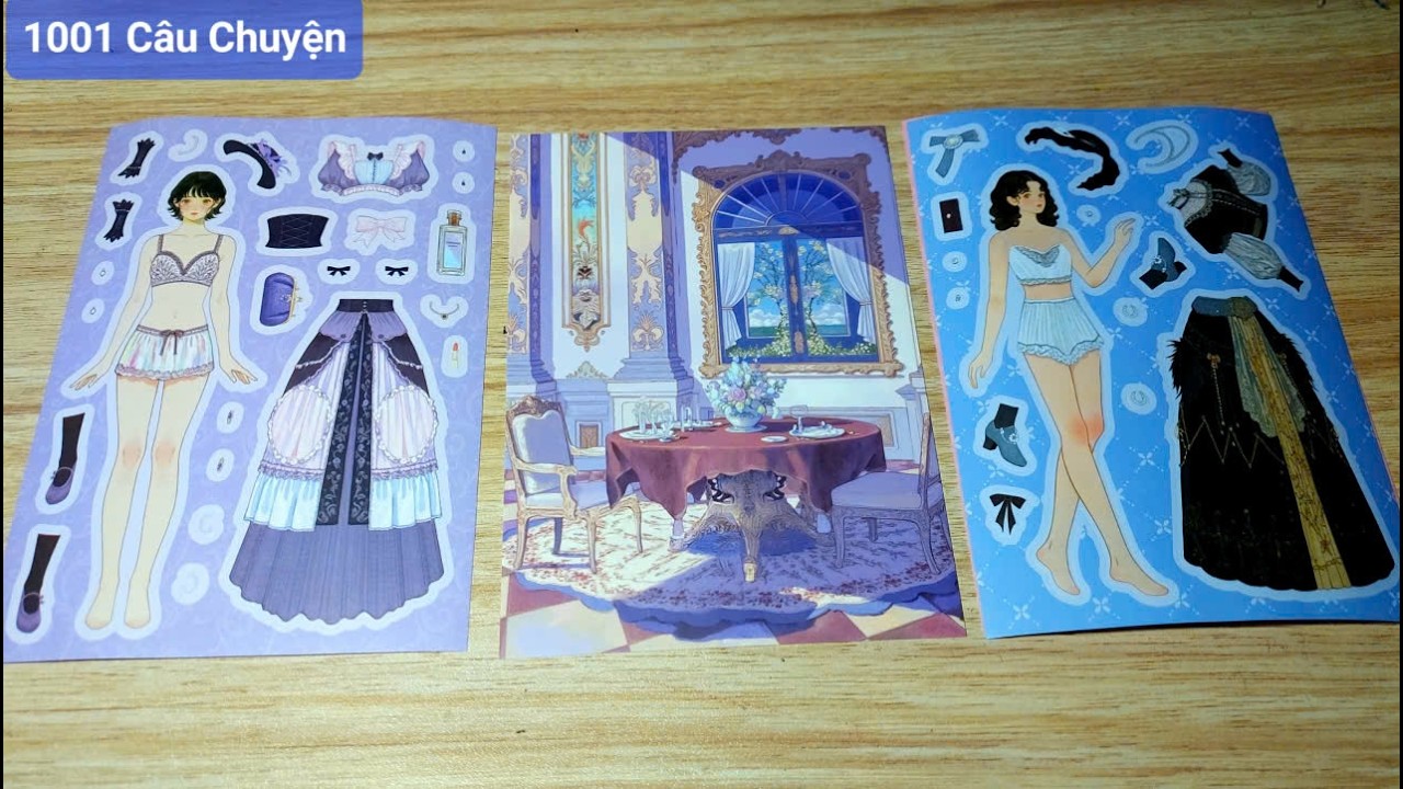 Гибкий дизайн наклеек: платье и шляпка принцессы с короткими волосами — прекрасная принцесса с дл...