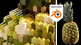 : Lego anything with this NEW Blender geometry nodes feature