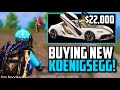 SPENDING $22,000 UC ON NEW KOENIGSEGG DACIA SKIN! | PUBG Mobile