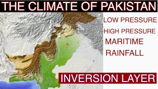 CLIMATE OF PAKISTAN : Inversion layer and rainfall in Pakistan