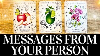 PICK A CARD ❤MESSAGES FROM THE PERSON ON YOUR MIND ❤ They Want YOU to Know THIS!  Tarot Reading