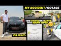 My accident footage  fir registered  death divider 