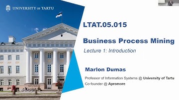 Business Process Mining Course - Lecture 1: Introduction