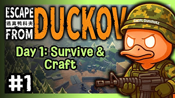 Day 1 in Escape From Duckov 🦆 | Exploring GROUND ZERO & First Quests | Ep.1