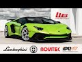 LAMBORGHINI AVENTADOR SV: NOVITEC SUSPENSION + IPE EXHAUST + HRE WHEELS!