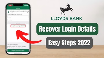 Lloyds Bank Mobile App | Reset Lloyds Mobile Banking Login Details