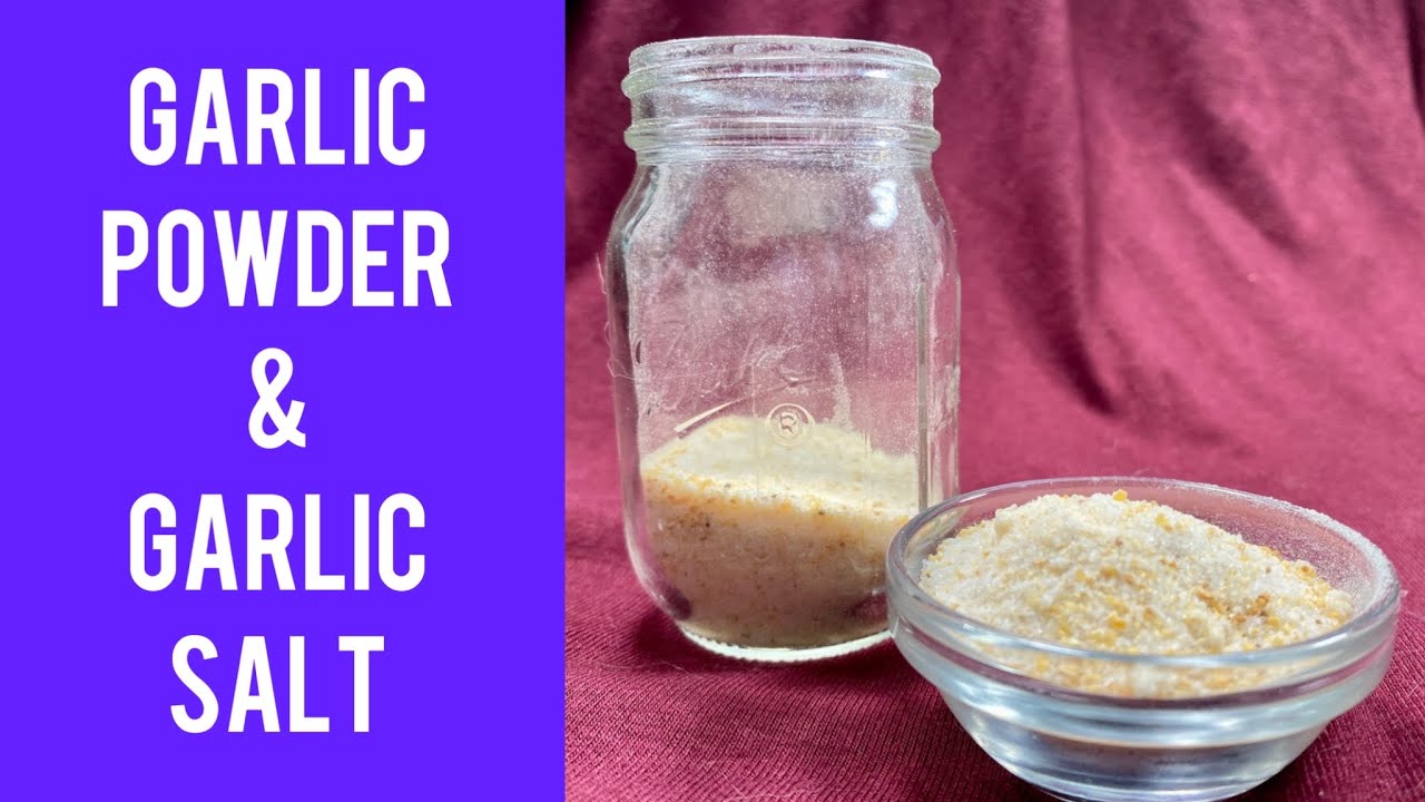 How to Make Homemade Garlic Powder