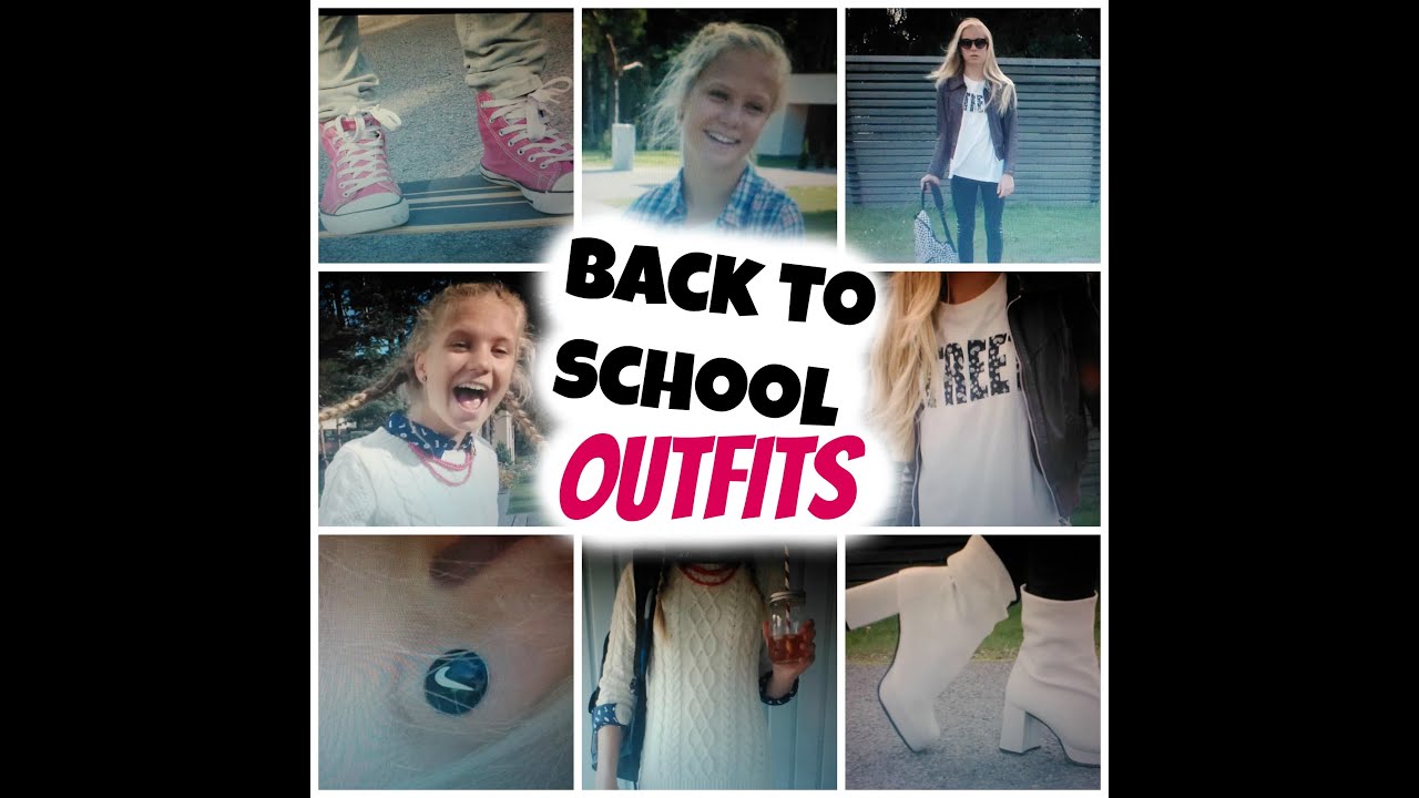 Back to school outfits 2014 Sporty, edgy and super cute styles! YouTube