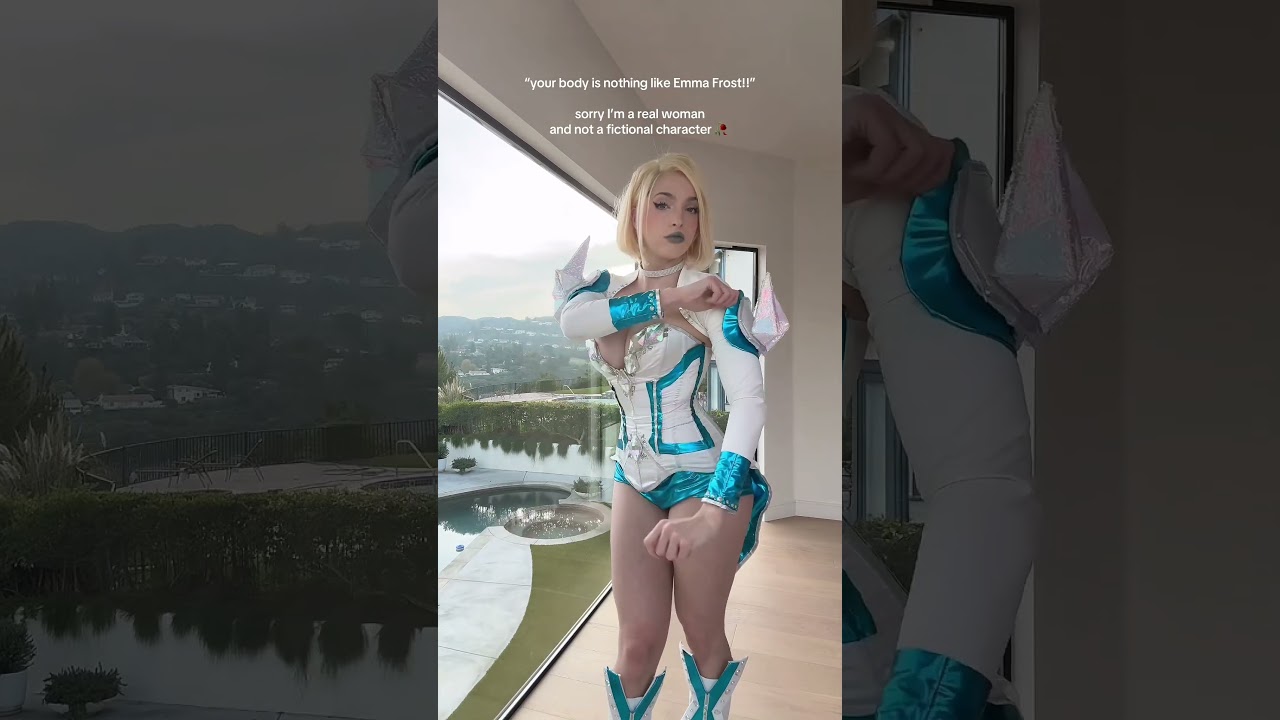 I’ll try harder next time I guess #emmafrost #cosplay #marvelrivals