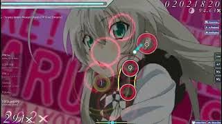 Osu! Haiyore Nyaruko-san OP - Taiyou Iwaku Moeyo Chaos (Insane - 93,4% - Rank S)