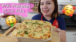 Baked MACARONI and CHEESE Recipe pang Negosyo with Costing