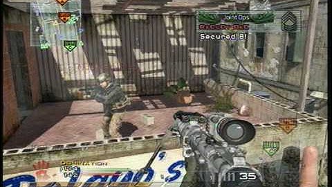 Modern Warfare 2 Sniping Montage