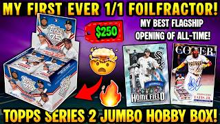 *MY FIRST 1/1 EVER!😱 2026 TOPPS SERIES 2 BASEBALL JUMBO HOBBY BOX REVIEW!⚾️