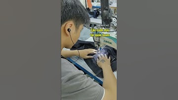 Cận cảnh may túi quần Jeans