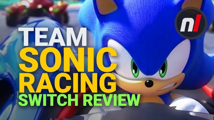 Jogo Sonic Mania + Team Sonic Racing Double Pack para Nintendo Switch