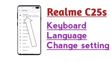 Realme C25s Keyboard Language Change setting