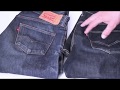 Levi's selvedge и Levi's shrink to fit сравнение