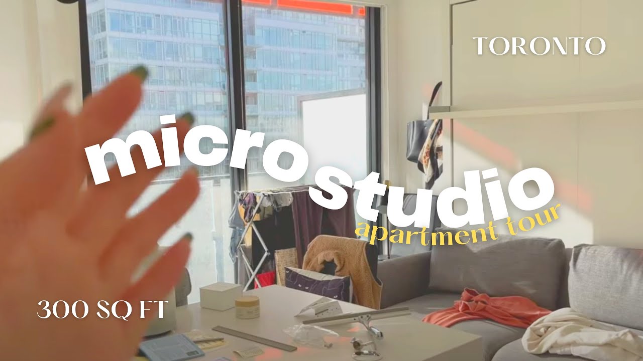 What It's Really Like to Live in a 300 Square Foot Micro Studio