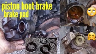 cara tukar brake pad dan service Caliper brake, TutorialDiy / Automotif