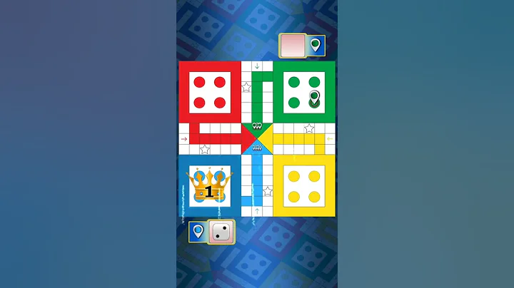 Ludo game in 2 players | #shorts #short