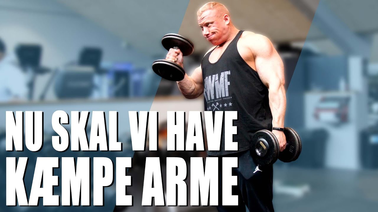 Min arme er større end nogensinde! 😍 Her er mit program til biceps og triceps!