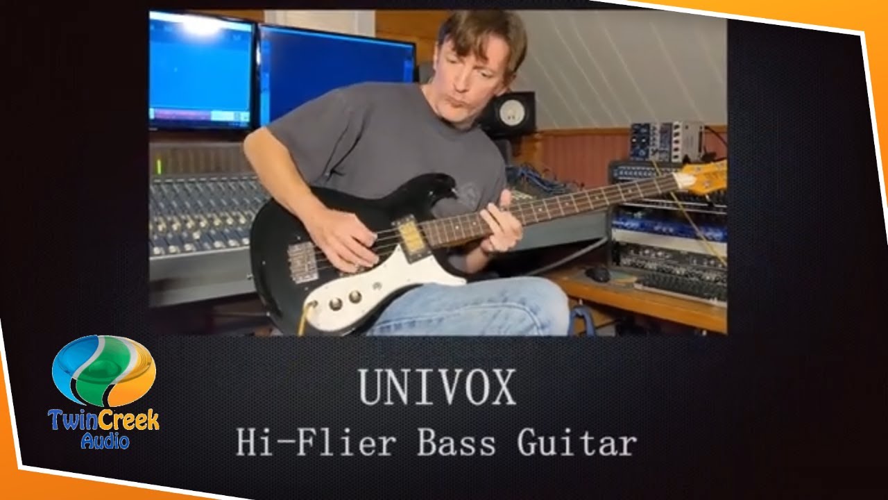 Guarda Univox Hi Flier Bass Guitar with GAP 573 Premiere Edition su YouTube Guarda Univox Hi Flier Bass Guitar with GAP 573 Premiere Edition su YouTube