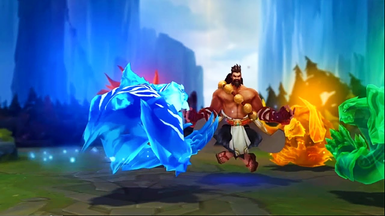 Rework de Udyr - SKINS + SPLASH ART - YouTube
