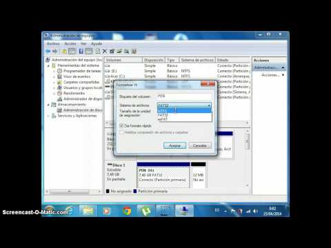 Video: Cómo Cambiar El Tipo De Sistema De Archivos