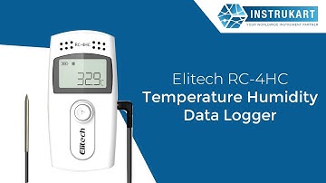 Elitech RC-4HC Temperature Humidity Data Logger | Instrukart