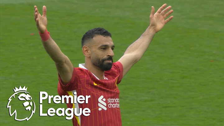Mohamed Salah MAKES HISTORY with equalizer for Liverpool v. Palace | Premier League | NBC Sports