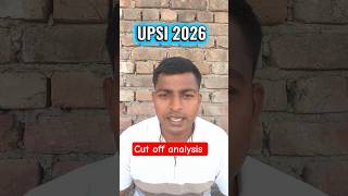 UPSI Marks vs Cut Off 🔥 कितने नंबर वालों का होगा Selection? 😱 Full Analysis 2026#uppolice #upsi2026