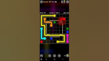 How To Solve Flow Free Bridges Variety Pack Level 39 9x9 Board Walk Through Solution Walkthrough