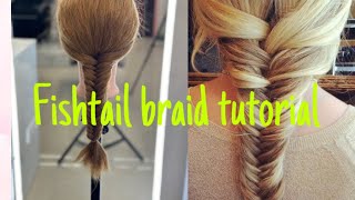 Fishtail Braid Tutorial | StepbyStep for Beginners | part 9