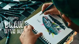 How to Draw a Bonefish! by Eric Estrada 1,059 views 7 months ago 10 minutes, 38 seconds