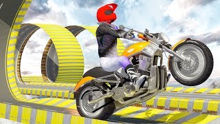 City Bike Stunts Master - Gameplay Android game - bike racing stunts 3D 2018 screenshot 1