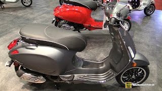 2017 Vespa Sprint S 150 3V ABS Scooter - Walkaround - 2016 AIMEXpo Orlando 2017 Vespa Sprint S 150 3V ABS Scooter - Walkaround - 2016 AIMEXpo Orlando