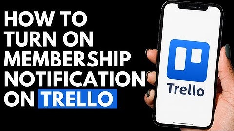 How To Turn On Membership Notifications on Trello on Android Mobile | Trello Tutorial