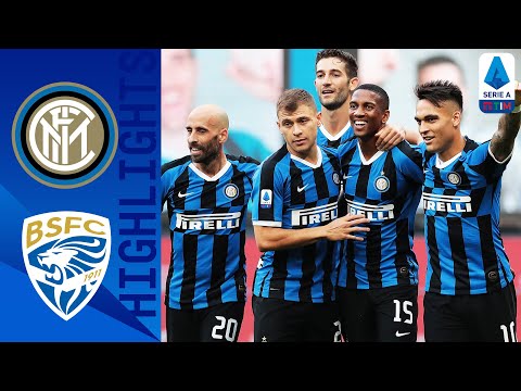 Inter 6-0 Brescia | Young and Eriksen Score as Brilliant Inter put SIX past Brescia! | Serie A TIM