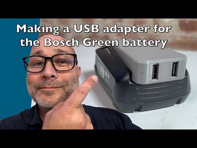 Adapter (adapter) For Battery Bosch (green Series) 18v-to Tool