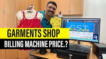 GARMENTS SHOP BILLING MACHINE PRICE ?? RAINTECH POS BILLING SOFTWARE Billing Software