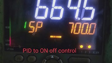 yokogawa pid to on off control settings