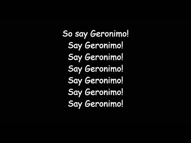 Geronimo - Sheppard (Lyric Video) class=