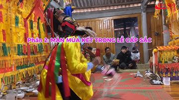 Màn múa kết trong Lễ Cấp Sắc người Dao áo dài Bắc Quang - Hà Giang |Bàn Quý